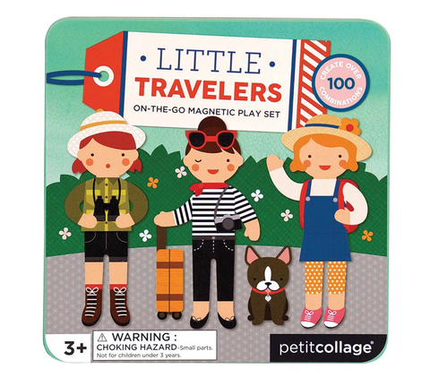 On the Go - Magnetic Play Set - Little Travellers - Petit College