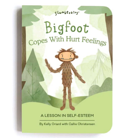 Bigfoot Copes with Hurt Feelings Board Book - Slumberkins