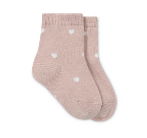 Harlow Sock - Petite Heart Rose - Fayette Collection - Jamie Kay