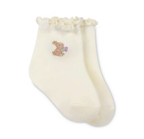 Alison Sock - Bunny Parchment - Fayette Collection - Jamie Kay