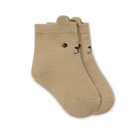 George Bear Ankle Sock - Bronzed Marle  - Fayette Collection - Jamie Kay