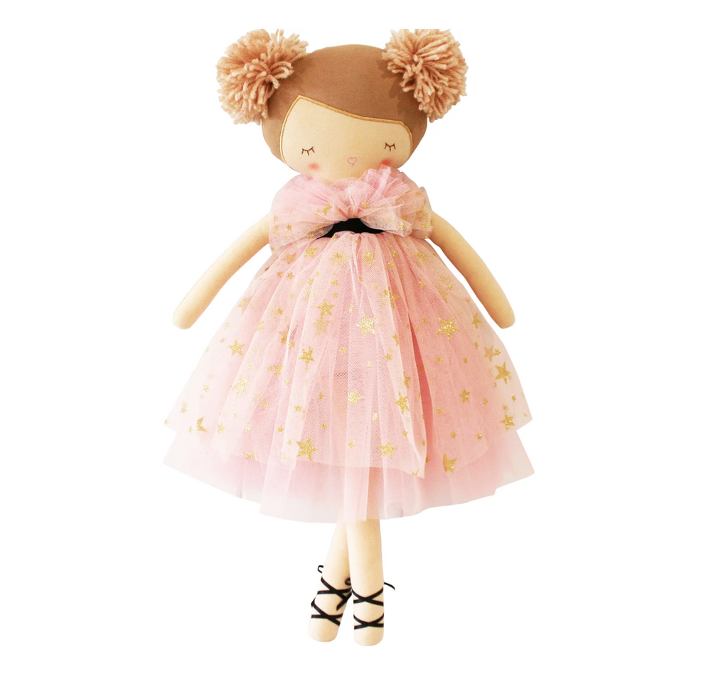 Alimrose Halle Ballerina Doll 48cm - Strawberry Blonde - Alimrose