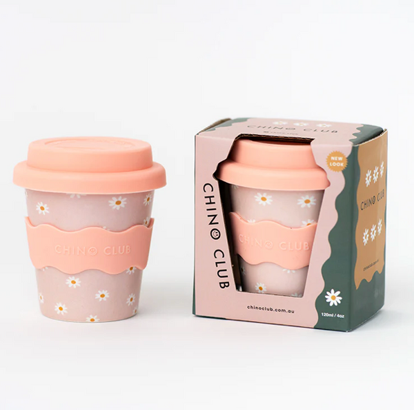 Pink Daisy Chino Cup 4 oz - Chino Club