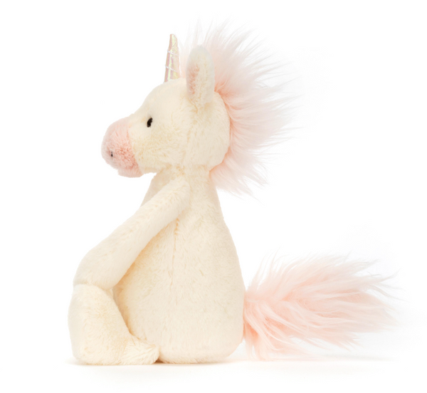 Bashful Unicorn Cream - Little - Jellycat