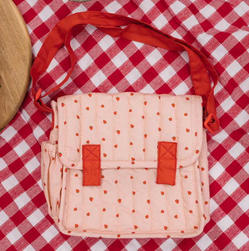 Carrie Convertible Changing Set - Strawberry - Olli Ella