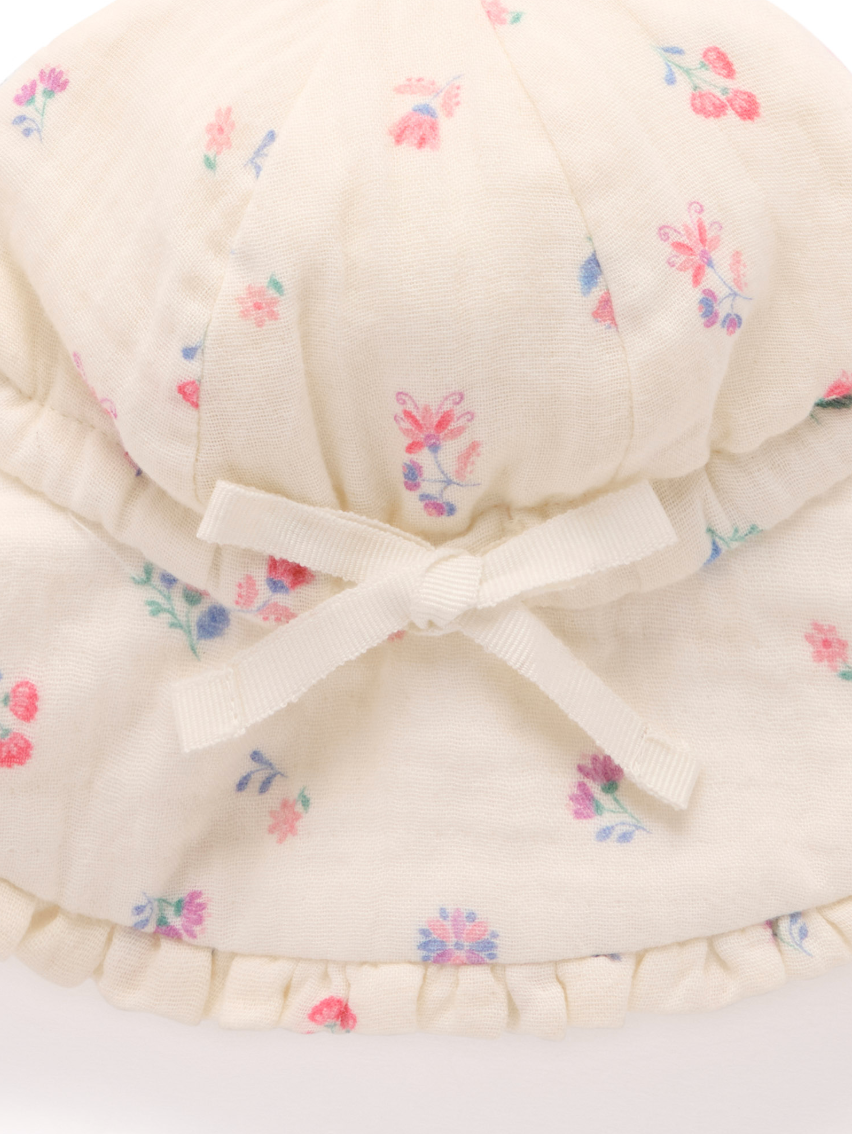 Ruffle Sun Hat - Marigold - Pure Baby