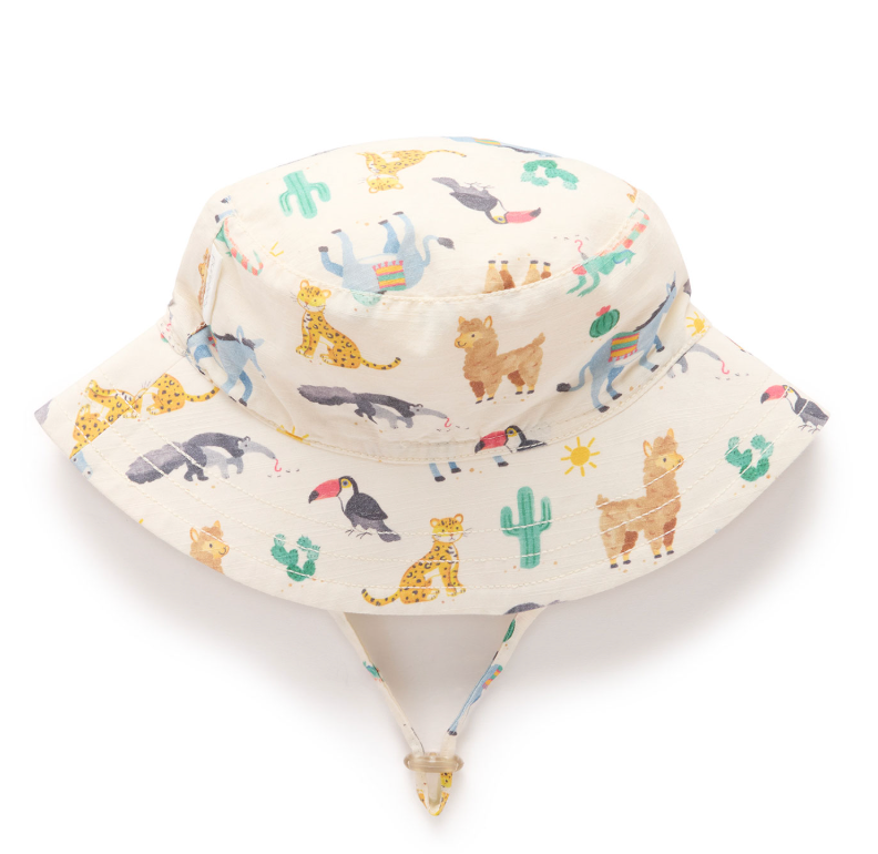 Bucket Hat - Animal Fiesta - Pure Baby
