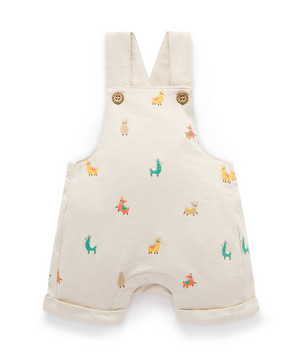 Broderie Overall Llama - Pure Baby