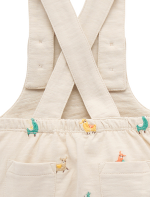 Broderie Overall Llama - Pure Baby