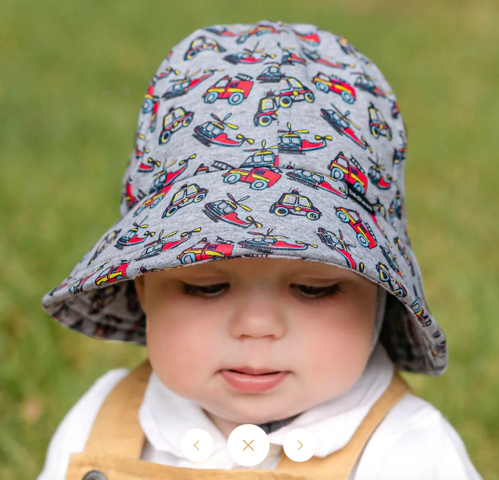 Toddler Bucket Sun Hat - Emergency - Bedhead