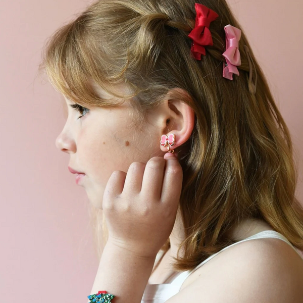 Jolly Christmas Clip on Earrings - Rockahula Kids