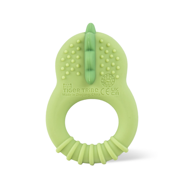 Silicone Teether - Dino - Tiger Tribe