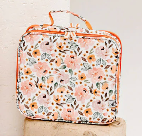 Peach Blossom  - Insulated Lunch Bag - Confetti Kidz