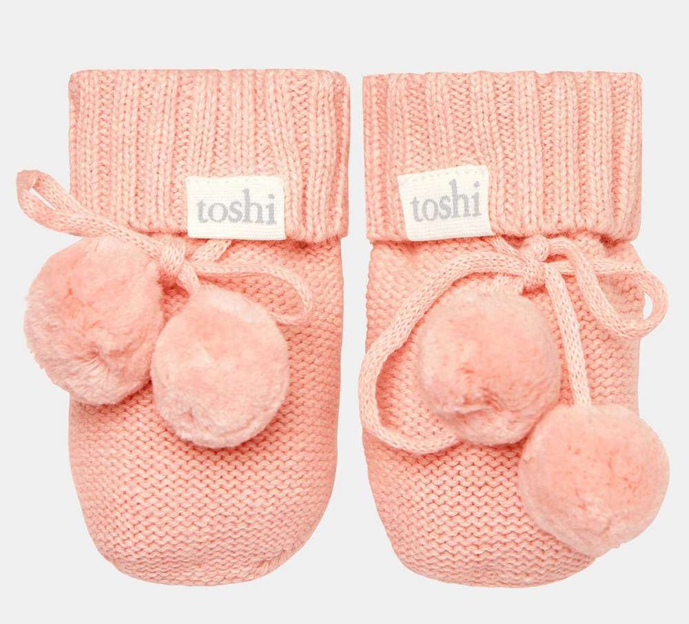 Organic Booties - Marley Blossom - Toshi