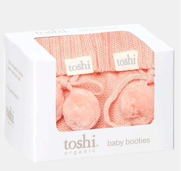 Organic Booties - Marley Blossom - Toshi