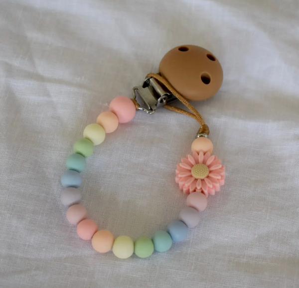 Daisy Dummy Clip - Pastel Rainbow - Bella Zailea