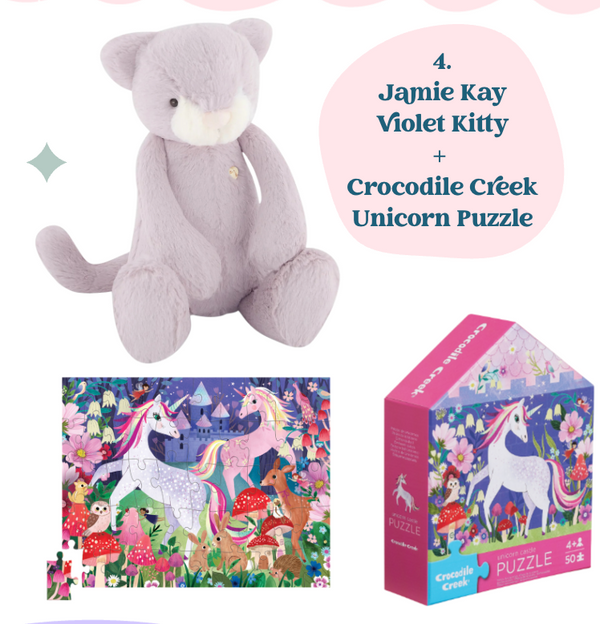 Pick your Pet - Violet Kitty + Puzzle