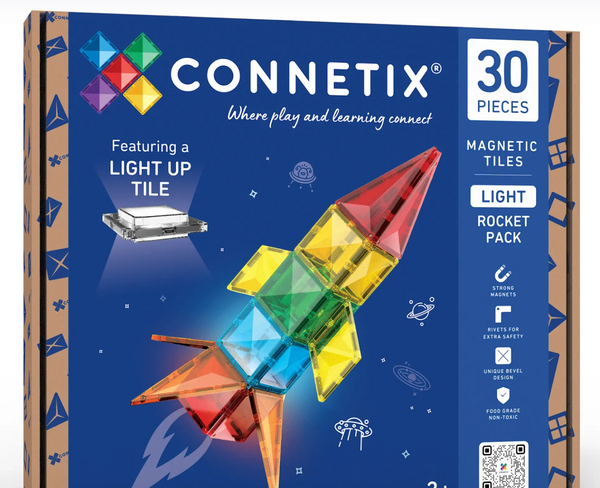 Light Rocket Pack 30 pc - Connetix Tiles