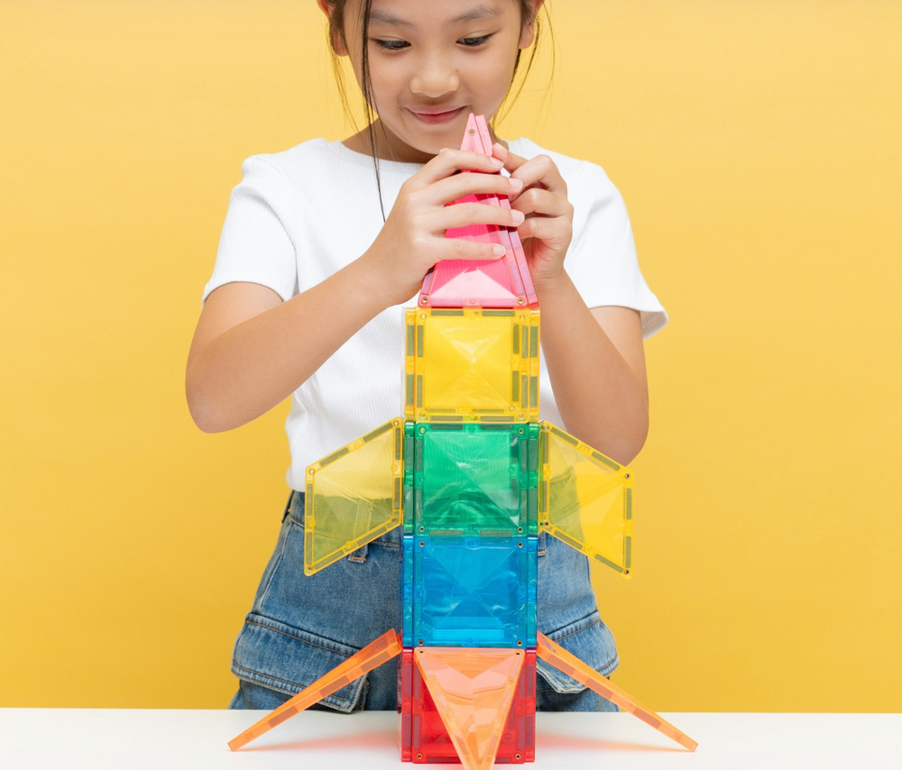 Light Rocket Pack 30 pc - Connetix Tiles