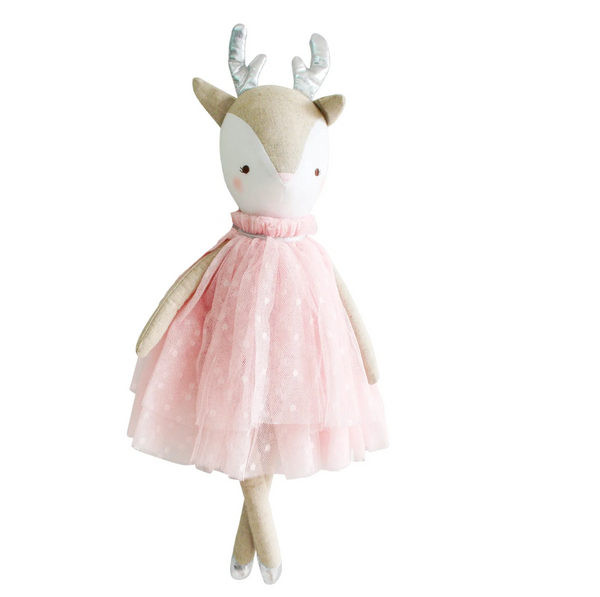 Angelica Reindeer Doll Pink - Alimrose