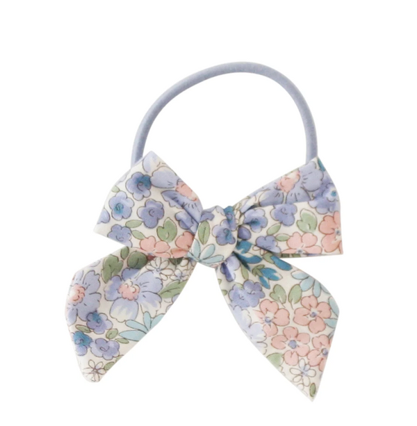 Bow Hair Tie Set Lilly Blue - Alimrose