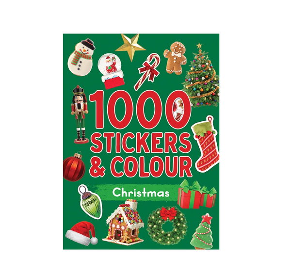 1000 Stickers & Colour - Christmas