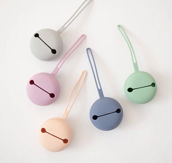 Pacifier / Dummy Case - Misty Blue - Living Textiles