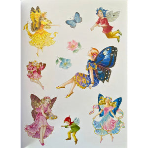 Shirley Barber's Classic Fairies Colour-In with stickers Book 4