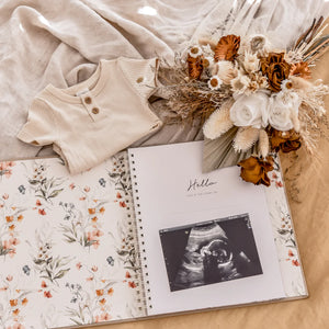 Fleur - Baby Memory Book - Peachly