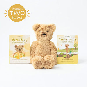 Honey Bear Kin  - Soft Toy + Books - Slumberkins