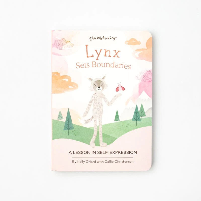Lynx Sets Boundaries Board Book - Slumberkins