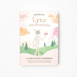 Lynx Sets Boundaries Board Book - Slumberkins