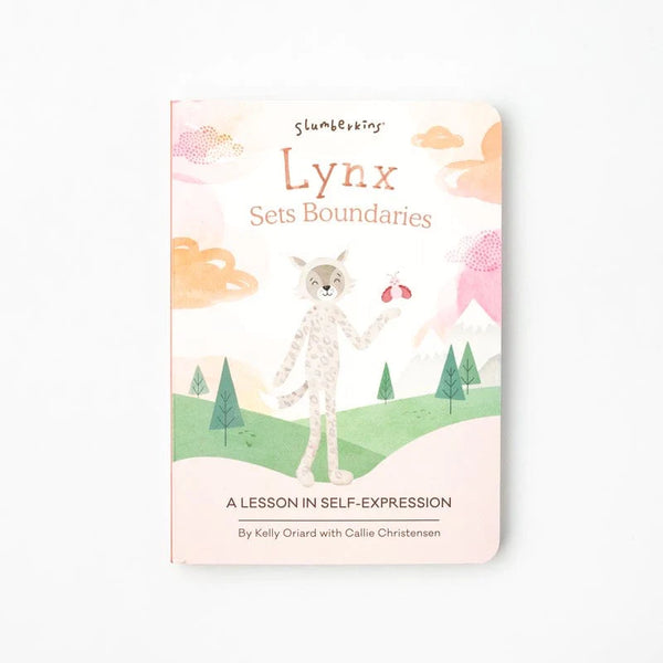 Lynx Sets Boundaries Board Book - Slumberkins