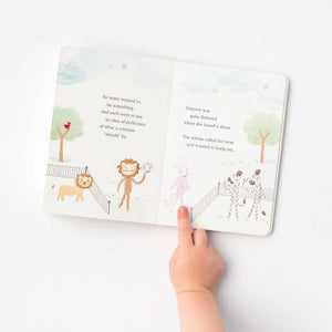 Unicorn Dares to be Unique Board Book - Slumberkins