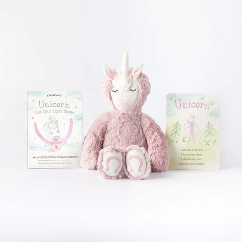 Unicorn Kin - Soft Toy + Book - Slumberkins