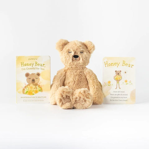 Honey Bear Kin  - Soft Toy + Book - Slumberkins