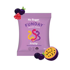 Fruity Gummy Snake 50g - Funday Natural Sweets