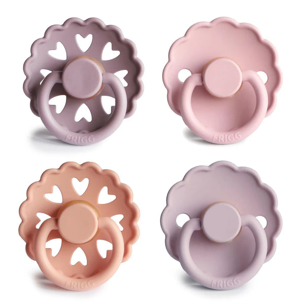 Multi Pacifier 4 Pack Latex - Sunset Bliss - Frigg