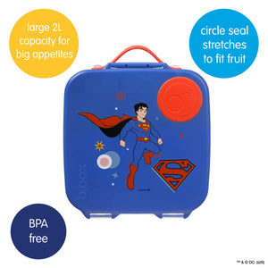 SUPERMAN by b.box - Large Lunchbox - B Box