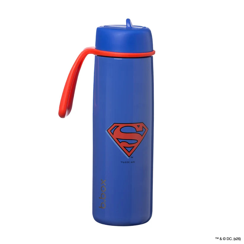SUPERMAN by b.box - 690mL insulated flip top bottle - B Box