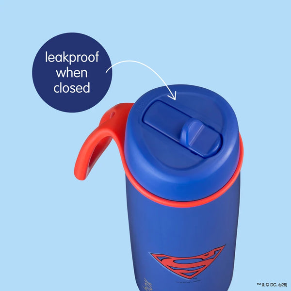 SUPERMAN by b.box - 690mL insulated flip top bottle - B Box