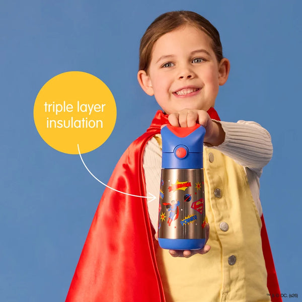 SUPERMAN by b.box - 350mL insulated drink bottle - B Box