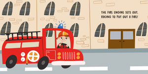 Board Book Sweet Sounds Stories - Firefighters - Sassi