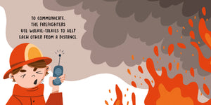Board Book Sweet Sounds Stories - Firefighters - Sassi