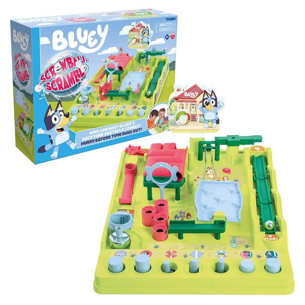 Screwball Scramble Game - Bluey - Tomy