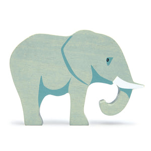 Elephant Wooden Individual Animal - Tender Leaf Toys