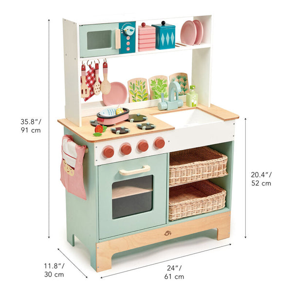 Mini Chef Kitchen Range - Tender Leaf Toys - PRE ORDER ITEM