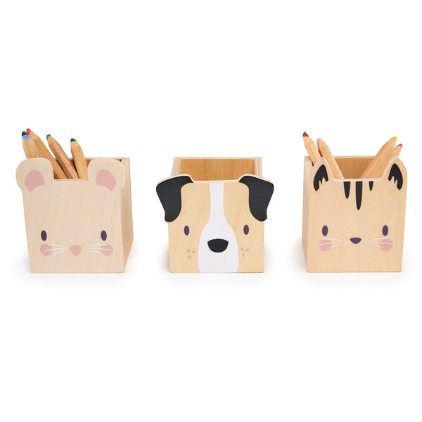 Pet Pencil Holders - Tender Leaf Toys