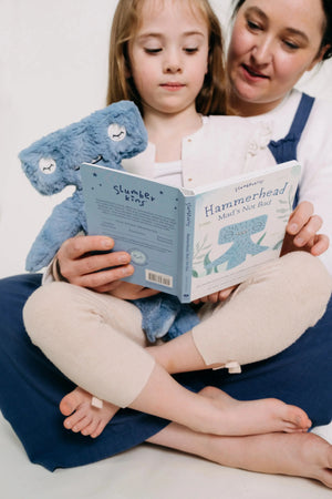 Hammerhead Kin Set - Soft Toy + Books - Slumberkins