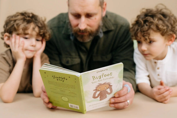 Bigfoot Kin Set - Soft Toy + Books - Slumberkins